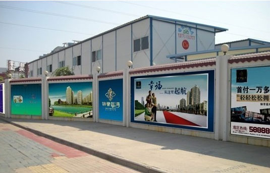 戶外圍擋廣告制作