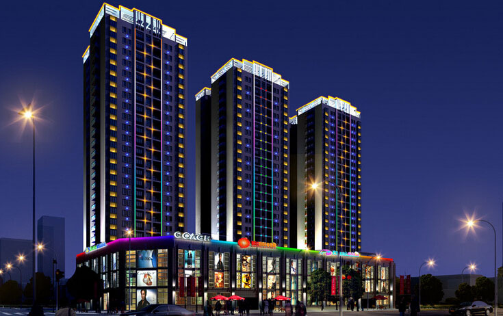 LED樓體亮化,LED樓宇亮化